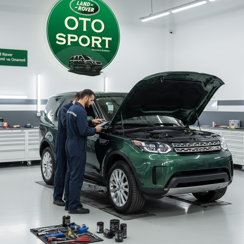 Land Rover motor performansını koruyan profesyonel bakım.
